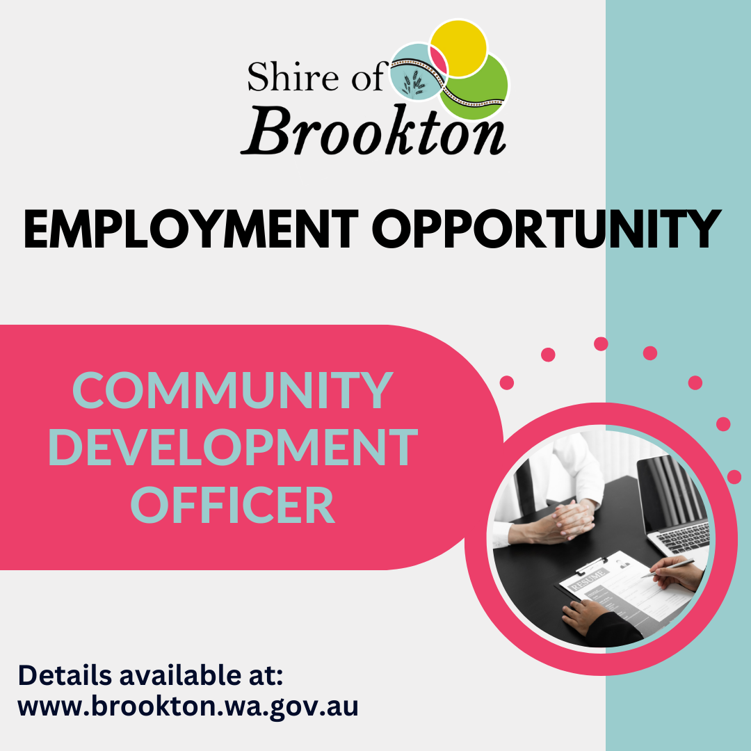 Employment Opportunity - Community Development Officer