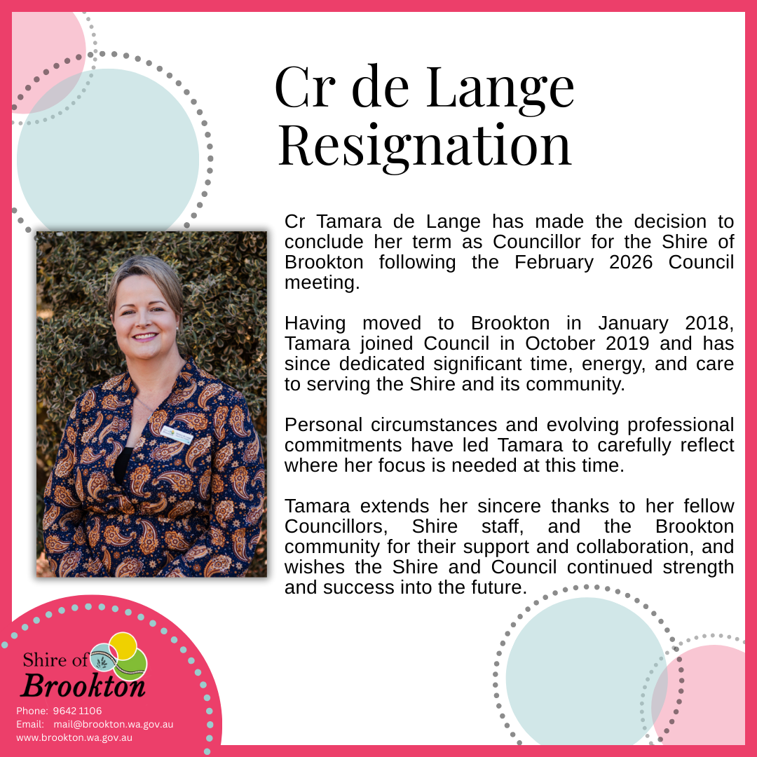 Cr de Lange - Resignation
