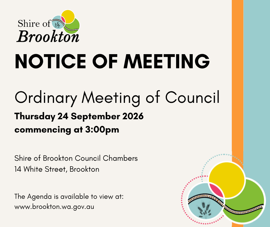 Notice of Meetings