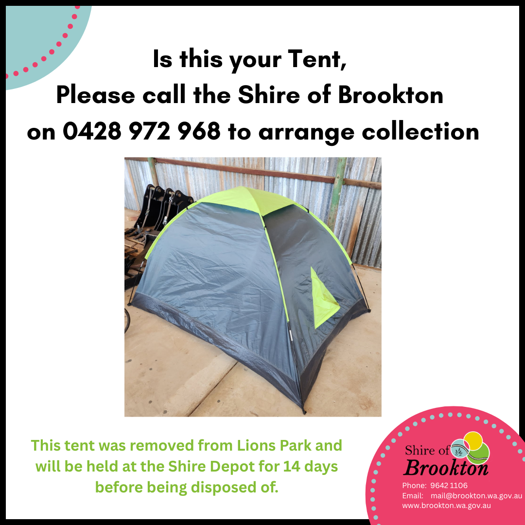 Is this your tent?