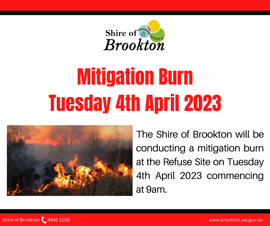 Mitigation Burn - Tuesday 4th April 2023